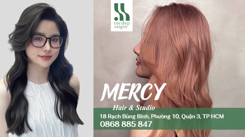 Salon làm tóc đẹp nhất Quận 3, Uy tín & Chất lượng - Mercy Hair & Studio