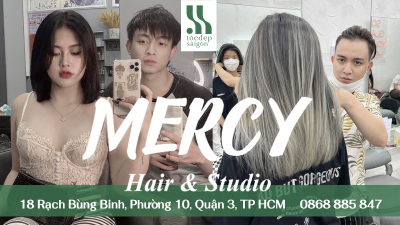 Salon làm tóc đẹp nhất Quận 3, Uy tín & Chất lượng - Mercy Hair & Studio
